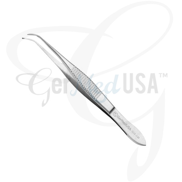 Foerster Iris Forceps 3 3 4 Curved GerMedUSA Inc