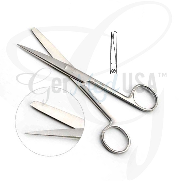 Operating Scissors Sharp Blunt Points Straight GerMedUSA Inc