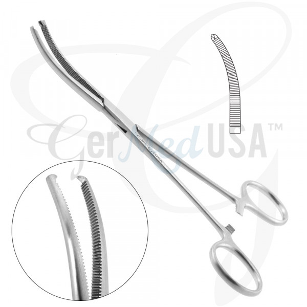 Rochester Ochsner Hemostatic Forceps Curved GerMedUSA Inc