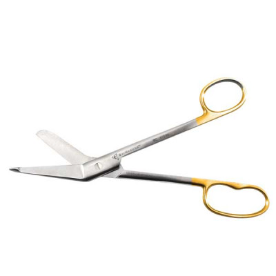 Lister Bandage Scissors 8˝ Large Ring - Tungsten Carbide