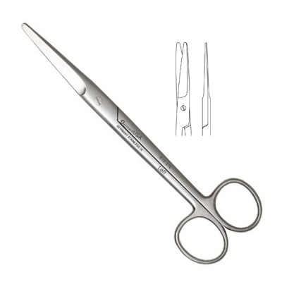 Mayo Dissecting Scissors 5 1/2 inch Straight Left Hand