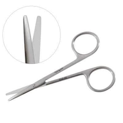 Strabismus Scissors Straight 4 1/2 inch
