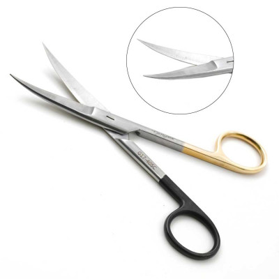 Operating Scissors Sharp Sharp Curved 4 1/2 inch - Super Sharp Tungsten Carbide