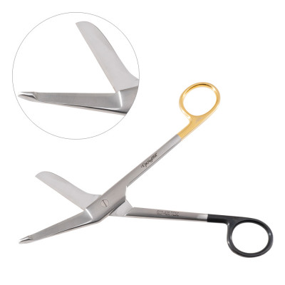 Lister Bandage Scissors 7 1/4 inch Super Sharp - Tungsten Carbide