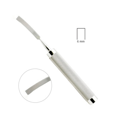 Cobb Osteotome 11 inch Curved 1/4 inch (6mm)