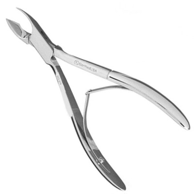 Tissue and Cuticle Nipper 5 inch Convex Jaws 10mm Long