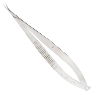 Micro Surgery Scissors Sharp Points Curved 6 inch