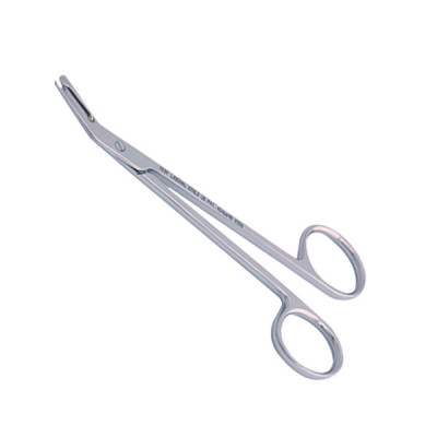 Suture Scissors Forceps Combination 13cm Angled Up