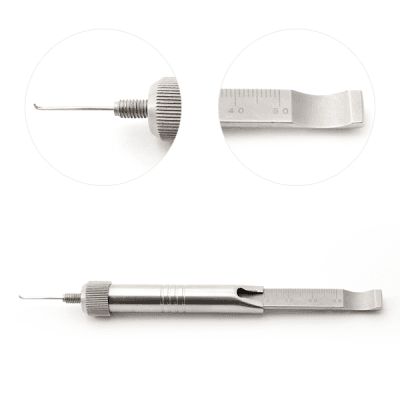 Depth Gauge With Cap