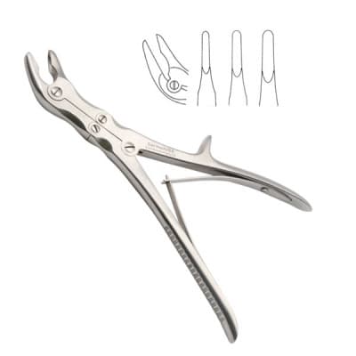 Echlin Rongeur Angular 9"