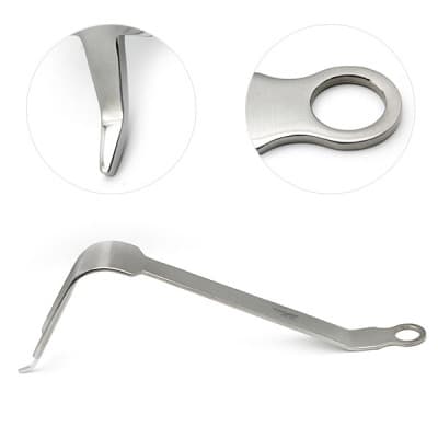 Narrow Hohmann Retractor 13" Blade Depth 4" Blade Width 34mm
