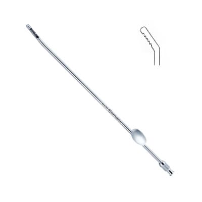 Novak Biopsy Curette 9 3/4" with Luer Hub