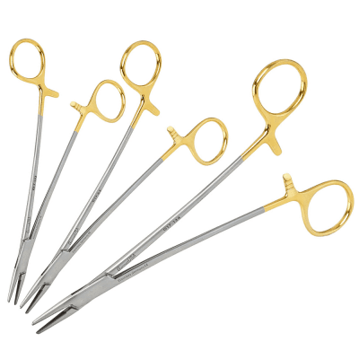 Crile Wood Needle Holders