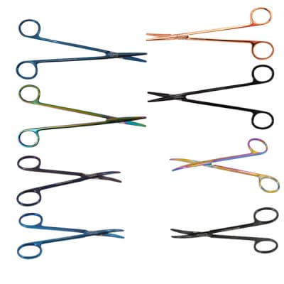 Metzenbaum Scissors Color Coated