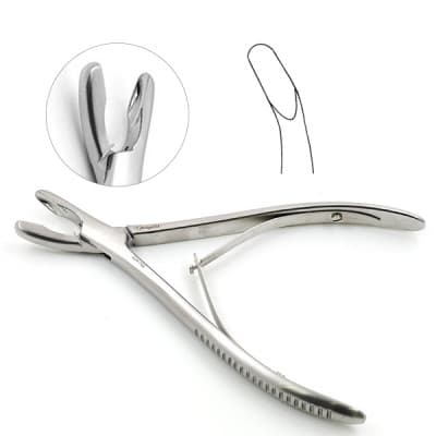 Adson Rongeur Curved 8"