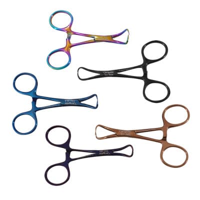 Backhaus Towel Clamps 3 1/2" Color Coated