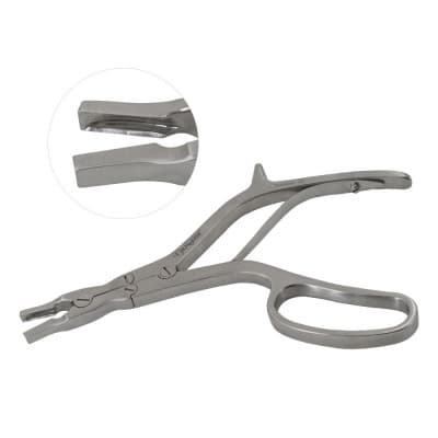 Bone Rongeur Square Tipped 10"