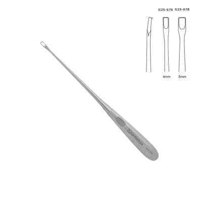 Caspar Bone Curette 10" Straight