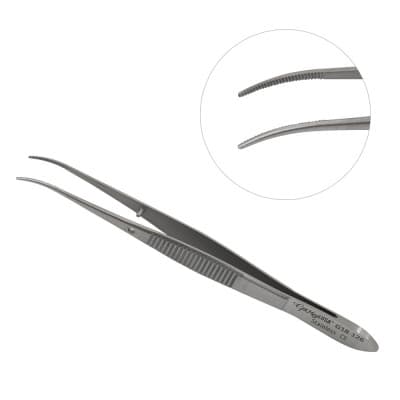 Eye Dressing Serrated Forceps Standard Pattern