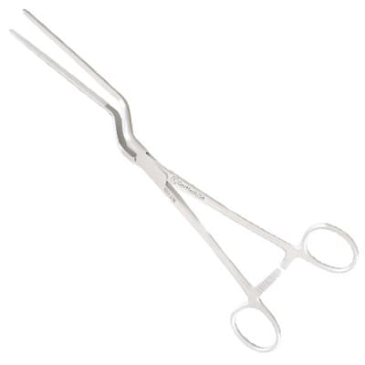 Brunner Intestinal Forceps 9 1/2" Longitudinal Serrated