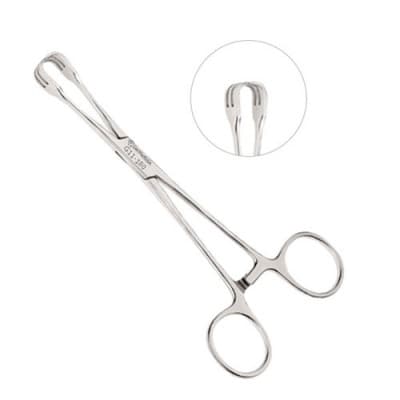 Ferguson Tenaculum Forceps Straight 6 3/4"