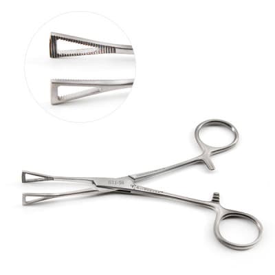 Pennington Tissue Grasping Forceps 5 1/4"