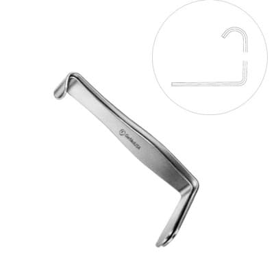 Parker Mott Retractor 6" Double Ended Set of 2