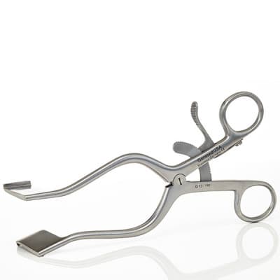 Rigby Appendectomy Retractor With Grip Lock 6 3/4"