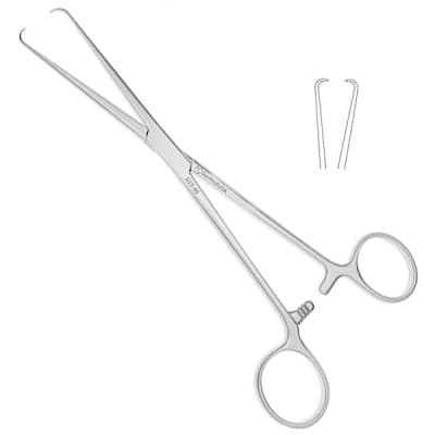Barrett Uterine Tenaculum Forceps 7"
