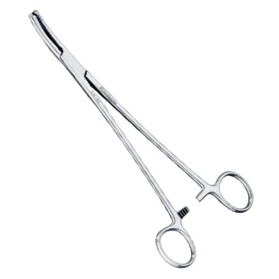 Wertheim Pedicle Clamp Curved 9 3/4"