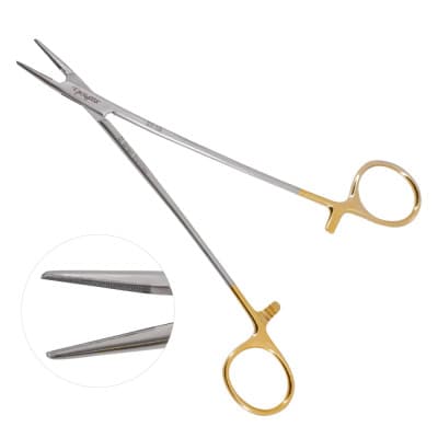 Debakey Needle Holder 7" Tungsten Carbide Insert