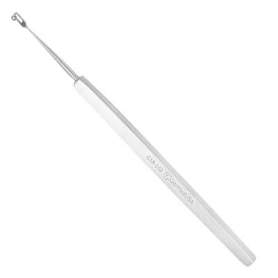 Mcgannon Iris Retractor 5 1/4" Fenestrated Hook Tip 2.5mm