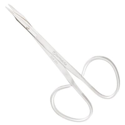 Eye Suture Scissor 4" Curved Pointed Blades