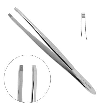 Douglas Cilia Forceps 3 1/2" 2.5mm Jaws