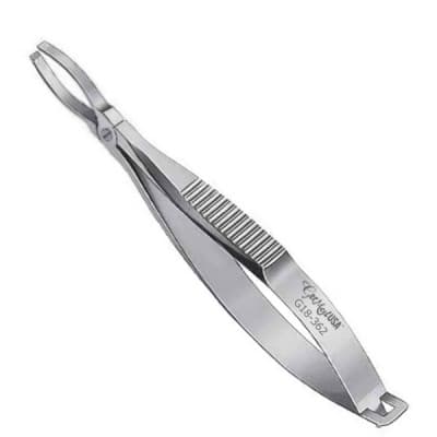 Gradle Cilia Forceps 4" 1.4mm Smooth Jaws