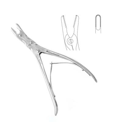 Leksell Laminectomy Rongeurs 9 1/2" 8mm Bite