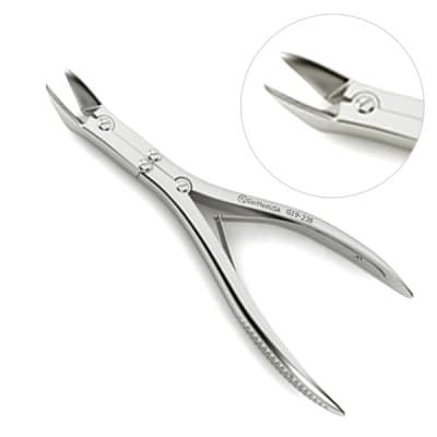 McIndoe Bone Cutting Forceps Double Action 7 1/2" Slightly Angled