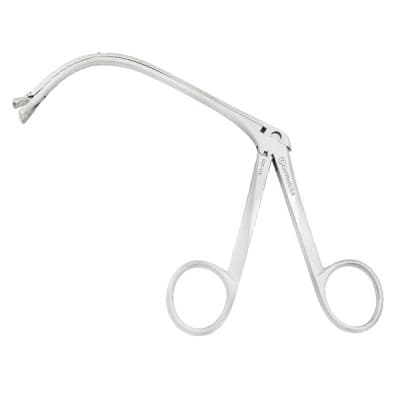 King Adenoids Nasal Punch 4 11/32" Shaft Triangular 6mm Upper Jaw 7mm Lower