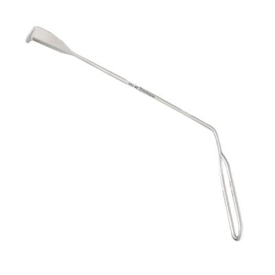 Lothrop Uvula Retractor 6 3/4" Angled Shaft 20mm Wide Blade