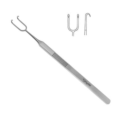 Cottle Joseph Retractor 5 1/2" Two Sharp Prongs 12mm Wide