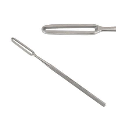 Ingrown Nail Shaver 5" Fenestrated Blade with Inside Cutting Edge
