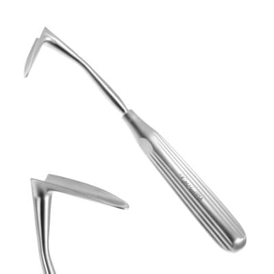Aufricht Nasal Retractor Speculum Solid Blade 45mm 6 1/2"