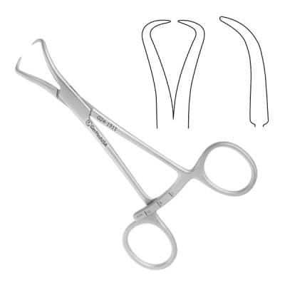 Phalangeal Percutaneous Bone Reduction Forceps 5" Calibrations 2mm-10mm Maximum Opening 10mm