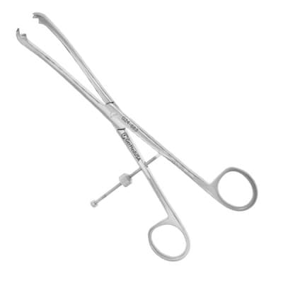 Fibula Forceps 8 1/2" Angled Tips with Speedlock