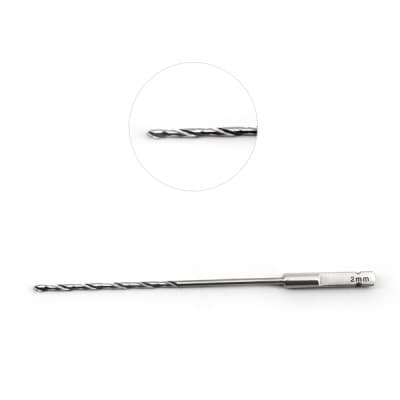 Drill Bit SQC 2.5mm 110/30mm Titanium Nitrate Coated