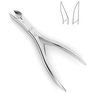 Ruskin Bone Cutting Forceps Straight Delicate Blades 7 1/2"