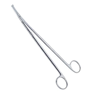 Strully Neurosurgical Scissors 8" Curved Blade With Probe Tips