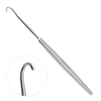 Smithwick Nerve Hook Blunt 10mm Deep Size 7"