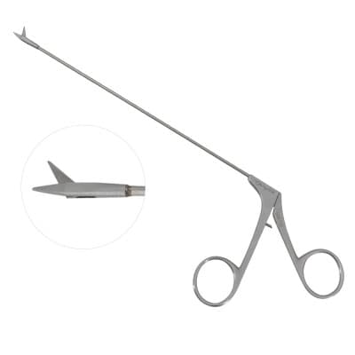 Laryngoscope Alligator Scissor 18cm 5mm Blade 2mm Shaft