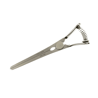 Glover Bulldog Clamp With Spring Adjusting Screw Straight Size 9cm Jaws 4cm